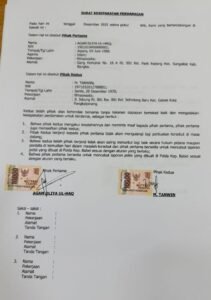 PJSBABEL.COM (PANGKALPINANG) – Persoalan kesalahpahaman yang sempat mencuat di internal Partai Kebangkitan Bangsa (PKB) Bangka Belitung akhirnya diselesaikan secara damai. Selasa (16/12/2025).