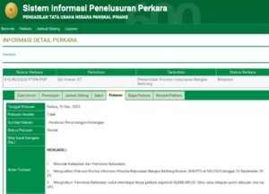 PJSBABEL.COM (BANGKA BELITUNG) — Pengadilan Tata Usaha Negara (PTUN) kembali menegaskan posisi Komisi Informasi Provinsi Kepulauan Bangka Belitung (KI Babel) sebagai lembaga independen yang bekerja sesuai koridor hukum. Rabu (17/12/2025).