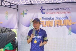 PJSBABEL.COM (Koba)  — Pemerintah Kabupaten Bangka Tengah menggelar Fun Run 2025 pada Jumat (20/12/2025) di Alun-Alun Koba. Kegiatan lari sejauh lima kilometer ini menjadi agenda olahraga sekaligus ajang mempererat kebersamaan masyarakat dalam menutup rangkaian aktivitas sepanjang tahun 2025. Selasa (23/12/2025).