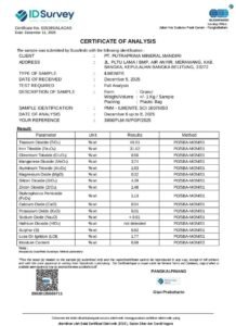 PJSBABEL.COM (PANGKALPINANG) – Pengamanan sementara kontainer ekspor zircon milik PT Putraprima Mineral Mandiri (PT PMM) oleh Bea Cukai Pangkalbalam tidak serta-merta dapat dimaknai sebagai pelanggaran hukum. Rabu (24/12/2025).