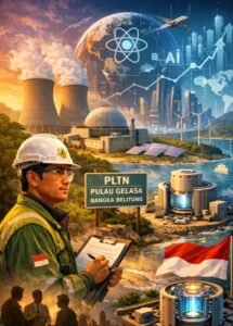 PJSBABEL.COM (Bangka Belitung) - Dunia sedang melirik kembali energi nuklir. Bukan karena romantisme teknologi lama, melainkan karena kebutuhan nyata: listrik yang stabil, bersih, dan mampu menopang pertumbuhan ekonomi digital. Baru-baru ini, media teknologi internasional TechCrunch memberitakan bahwa Radiant Nuclear, sebuah perusahaan rintisan asal Amerika Serikat, berhasil mengantongi pendanaan lebih dari USD 300 juta untuk mengembangkan reaktor nuklir berukuran kecil berdaya 1 MW. 