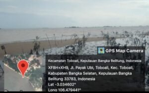 PJSBABEL.COM (TOBOALI)  — Aktivitas penambangan timah ilegal di perairan Ujung Pantai Sukadamai, Kecamatan Toboali, Kabupaten Bangka Selatan, kembali memicu kemarahan nelayan. Kamis (8/1/2026).