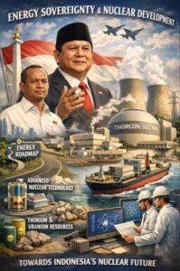 PJSBABEL.COM (Jakarta) - Pemerintahan Presiden Prabowo Subianto menegaskan komitmen kuat untuk mewujudkan kedaulatan energi nasional dengan menempatkan energi sebagai sektor strategis pembangunan. Selain swasembada pangan, swasembada energi menjadi pilar utama dalam agenda besar pembangunan nasional, termasuk melalui pemanfaatan energi nuklir sebagai sumber listrik andal dan berkelanjutan.