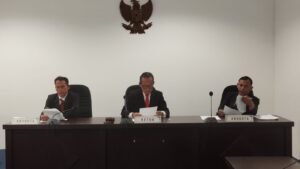 Sidang Pembuktian Lanjutan KI Babel Fokus Dalami Sengketa Informasi Publik Desa BencahPJSBABEL.COM (Pangkalpinang) — Komisi Informasi (KI) Provinsi Kepulauan Bangka Belitung kembali menggelar sidang pembuktian lanjutan dalam perkara sengketa informasi publik antara Pemohon Solastio Setiawan melawan Termohon Pemerintah Desa Bencah, Jumat (30/1/2026).