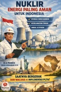 PJSBABEL.COM (Jakarta) - Di tengah upaya global mengejar target emisi nol bersih, perdebatan mengenai keamanan energi nuklir di Indonesia masih kerap dibayangi kekhawatiran yang tidak sepenuhnya berbasis data ilmiah terkini. Menanggapi kondisi tersebut, Badan Riset dan Inovasi Nasional (BRIN) kembali menegaskan posisi strategis nuklir dalam bauran energi nasional. Senin (23/2/2026)