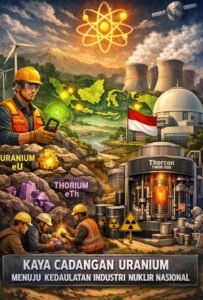 PJSBABEL.COM (Jakarta) - Pemberitaan mengenai potensi dan cadangan uranium di Indonesia pada awal 2026 membuka kembali diskursus energi nuklir dalam konteks yang lebih konkret. Bukan lagi sekadar wacana, berbagai hasil penelitian geologi menunjukkan bahwa Indonesia memiliki basis sumber daya radioaktif yang menjanjikan untuk memasuki fase awal pembangunan industri nuklir.
