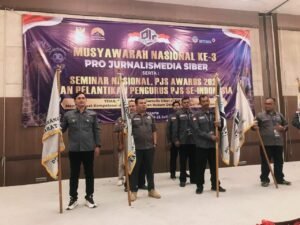 Caption : Pelantikan DPC PJS Bangka Belitung. 